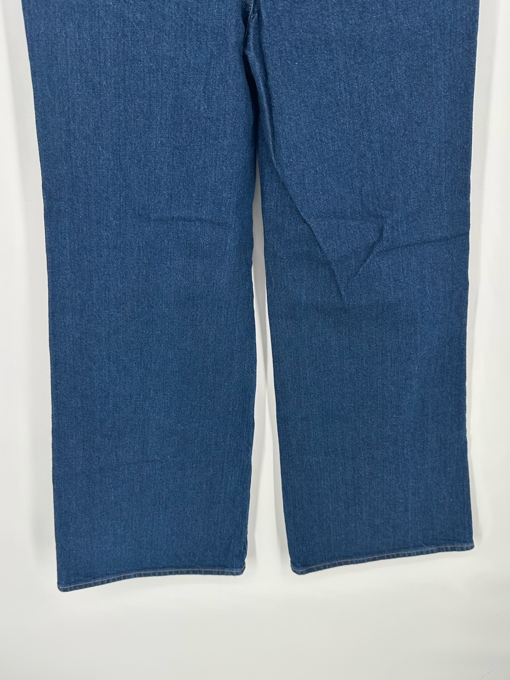 J. Crew Denim Trouser Wide Leg Jean Size 27 Rinse Wash High Ride Semi-Stretch - Picture 9 of 12